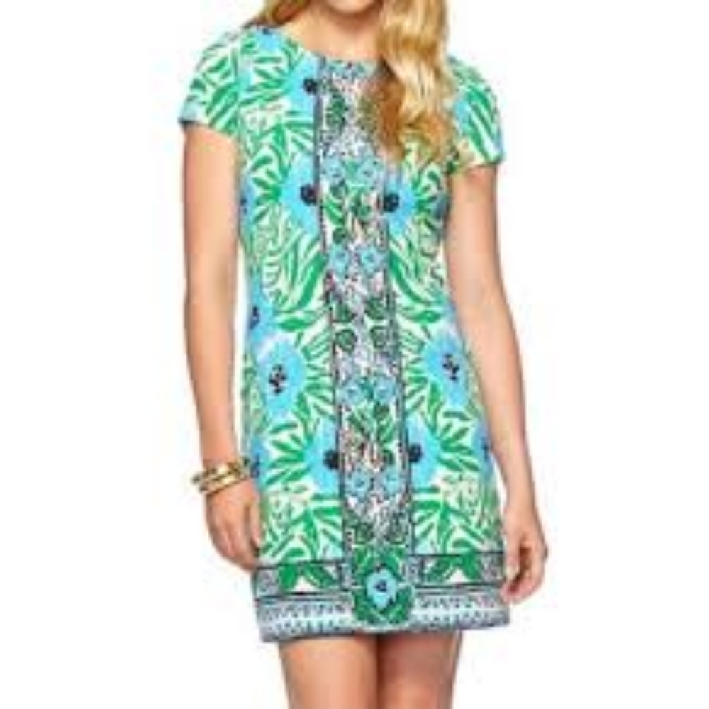 Lilly Pulitzer Layton Dress - Sea Oat Ikatt